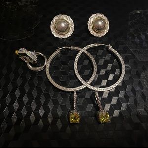 Aretes de plata 926/Earrings 925